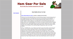 Desktop Screenshot of hamradioequipment.org